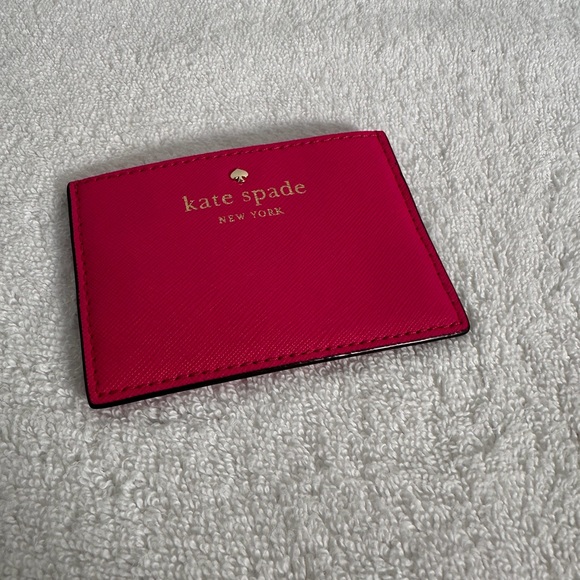 kate spade Accessories - Kate Spade Fuchsia Card Holder